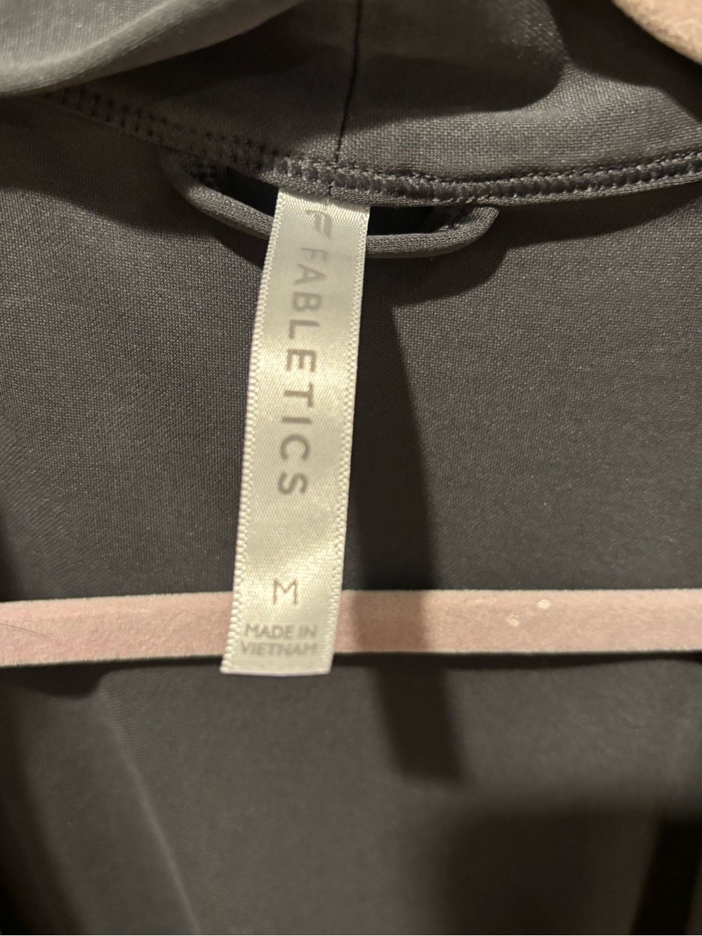 Fabletics Charcoal Open-Front Lounge Robe - Picture 2 of 3